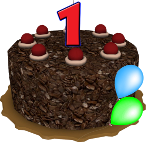 Birthday Portal Cake